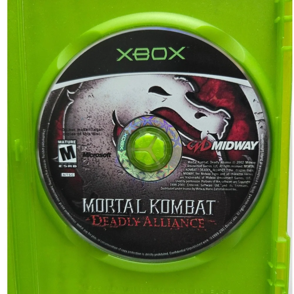 Mortal Kombat Deadly‎ Alliance & Vs DC Universe Bundle - Xbox 360 - CIB 2 Games